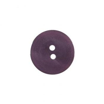 Knopf - matt schimmernd - 28 mm - brombeere